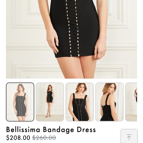 Guess women's stretchy, sophisticated dress. - Picture 7 of 8